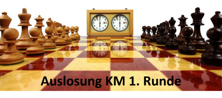 Auslosung 1. Runde KM