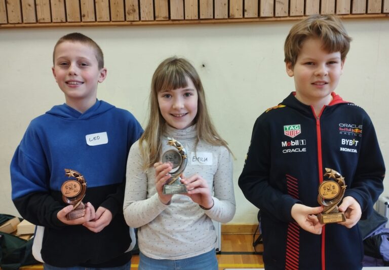 1. Platz für Matteo Echtle beim Volksschulturnier Flachgau Salzburg